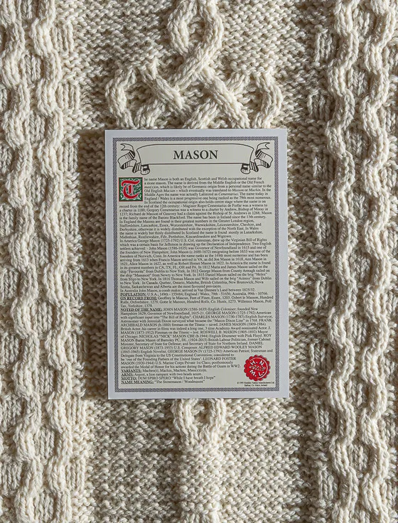 Mason Clan Scarf