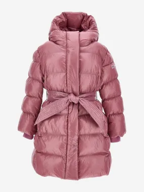 Monnalisa Girls Down Padded Coat in Pink