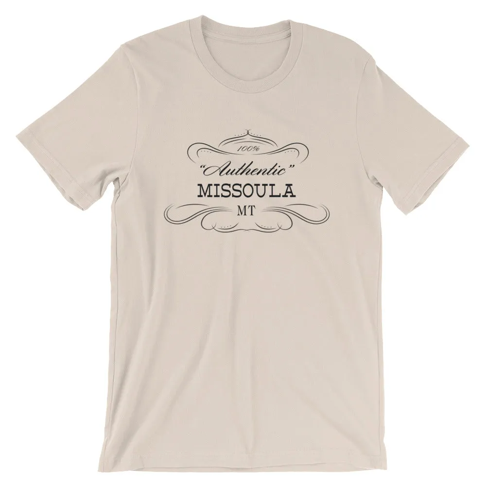 Montana - Missoula MT - Short-Sleeve Unisex T-Shirt - Authentic