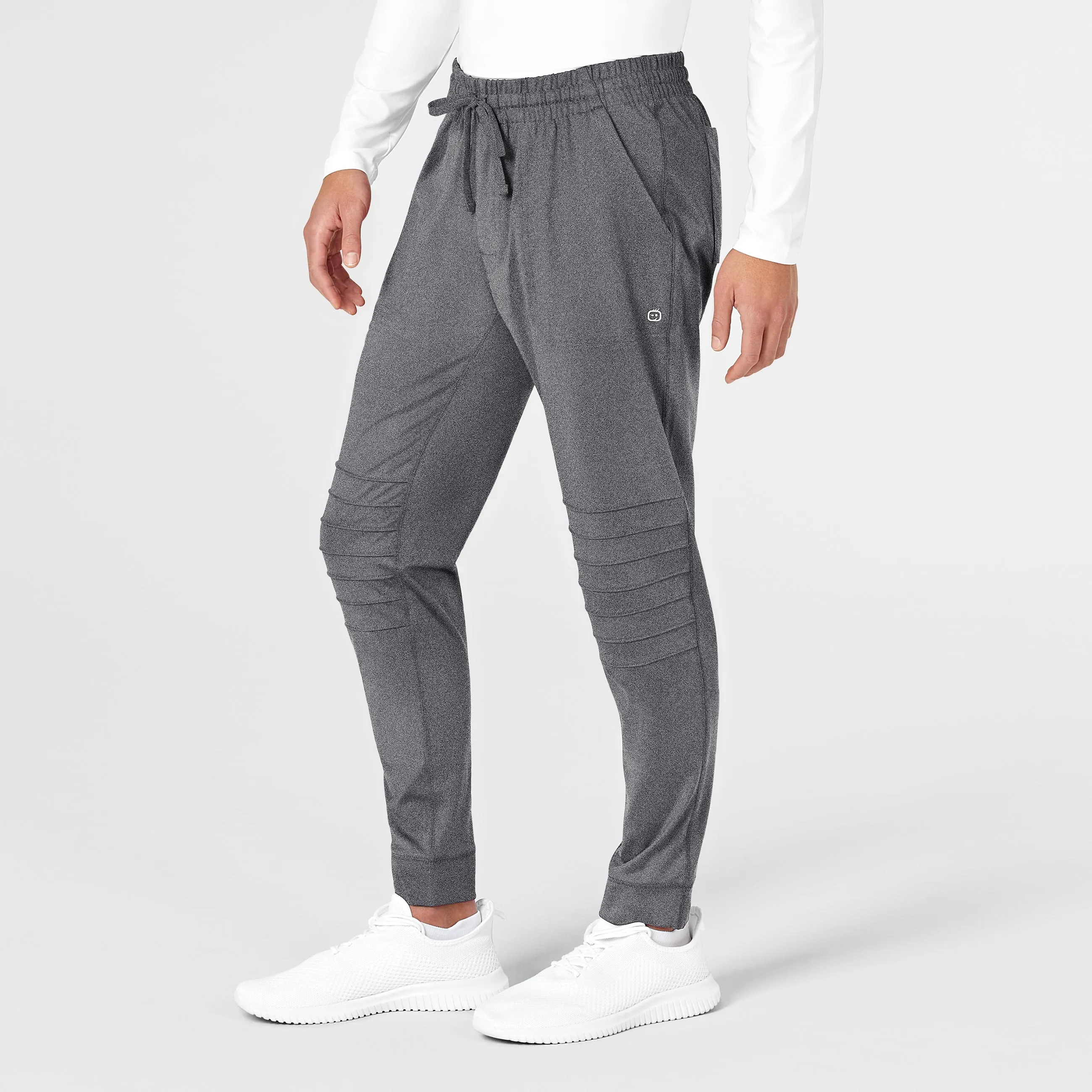 Moto Men's Knit Jogger Pant - Pewter Heather