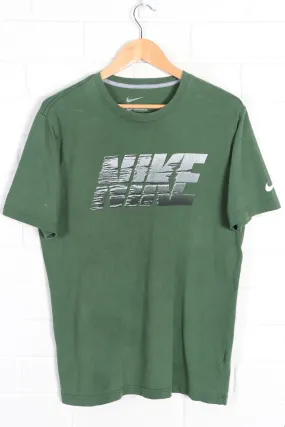 NIKE Concrete Spell Out Logo T-Shirt (M-L)