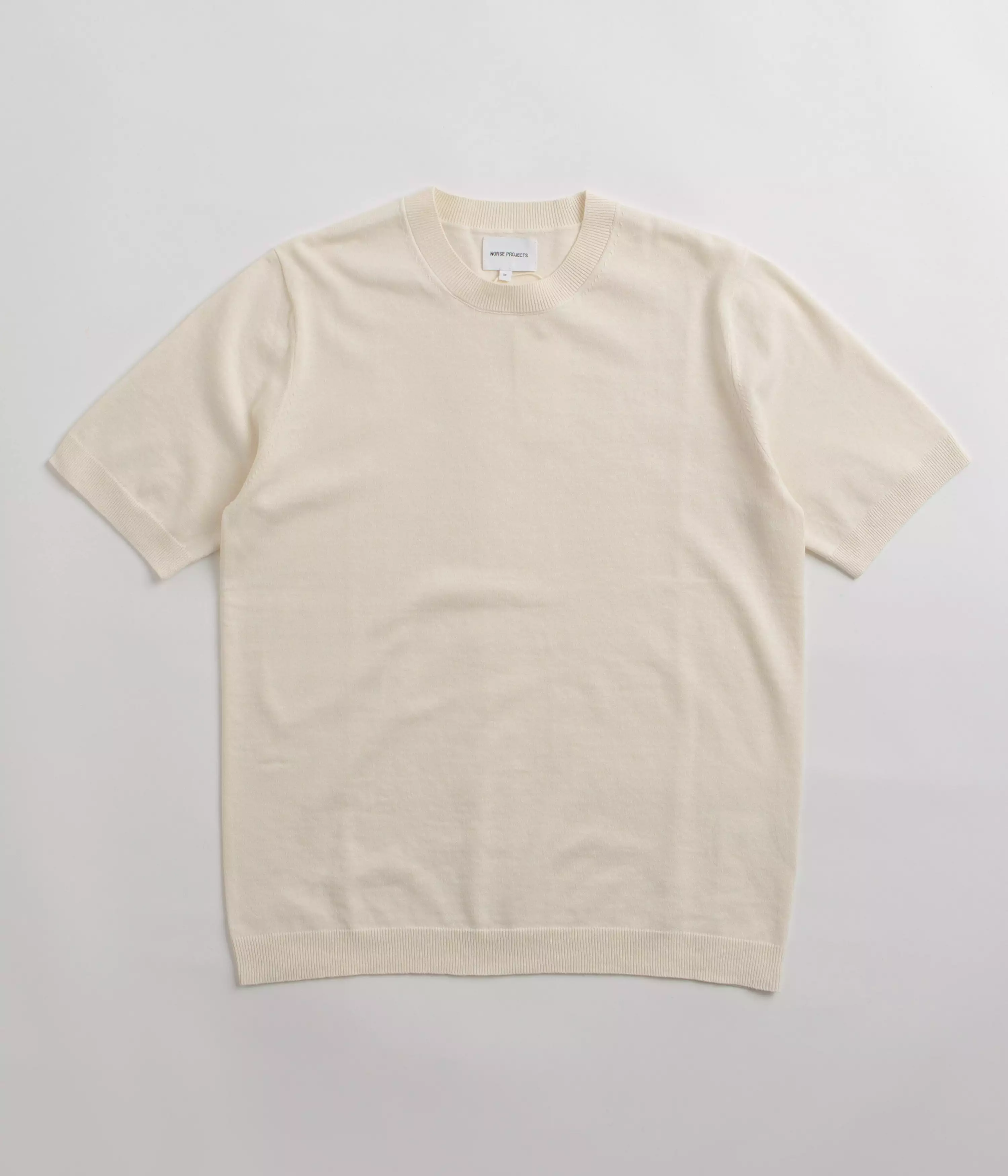 Norse Projects Rhys Cotton Linen T-Shirt - Kit White