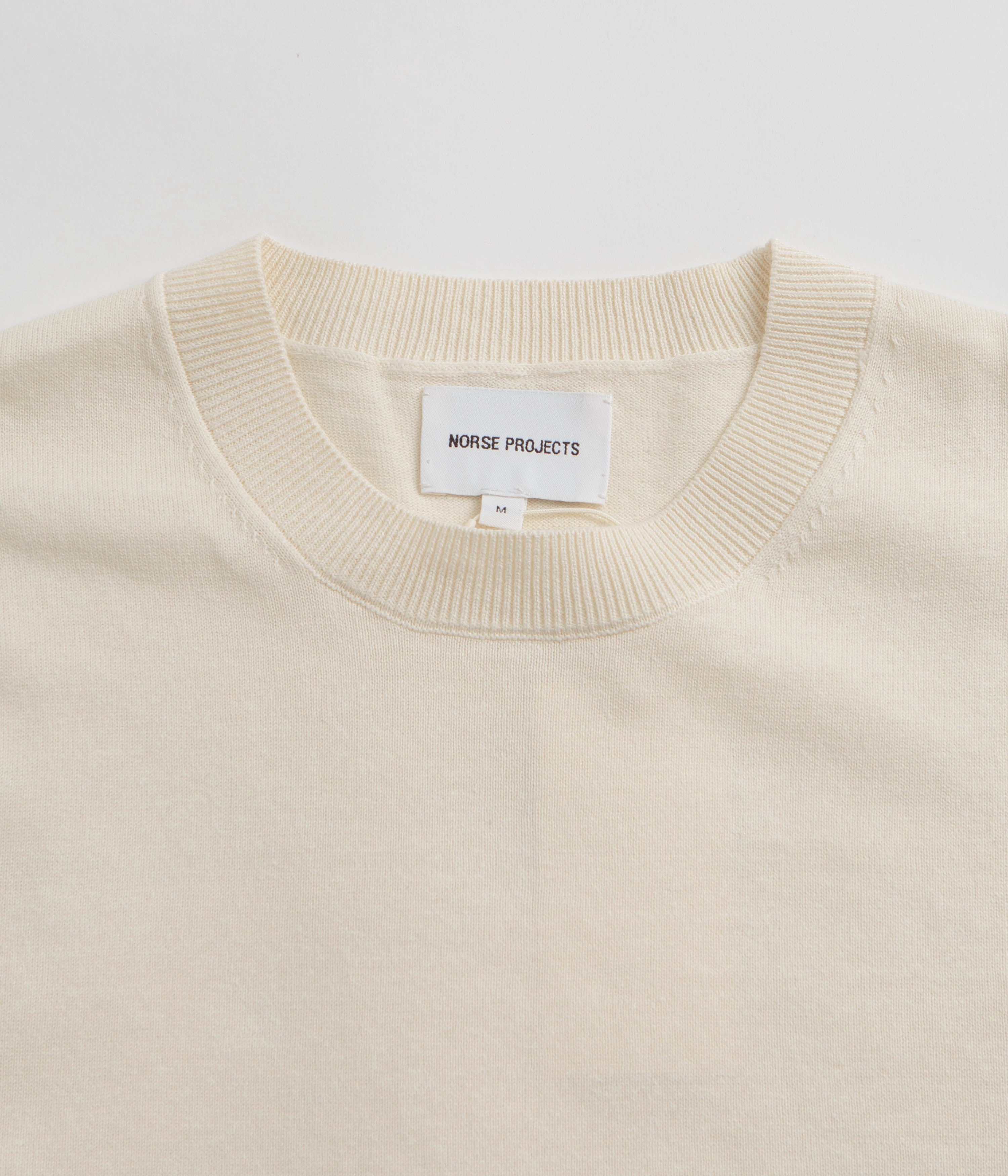 Norse Projects Rhys Cotton Linen T-Shirt - Kit White