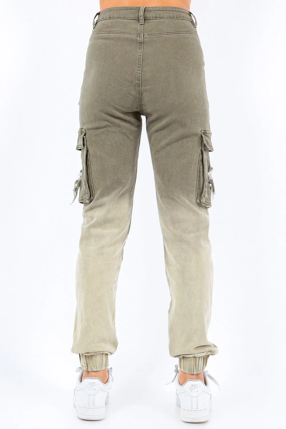 Ombre Cargo Jogger Pant