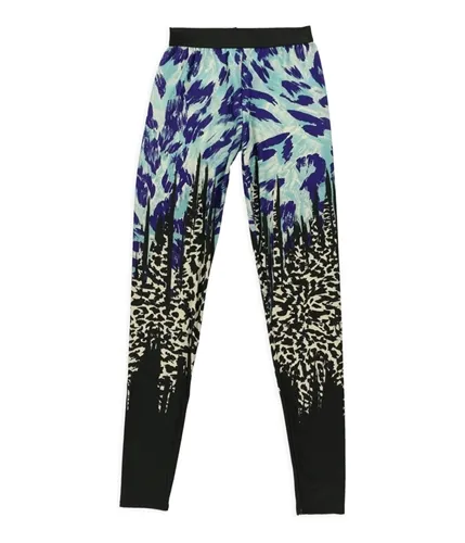 Petticoat Alley Womens Animal Printed Athletic Track Pants