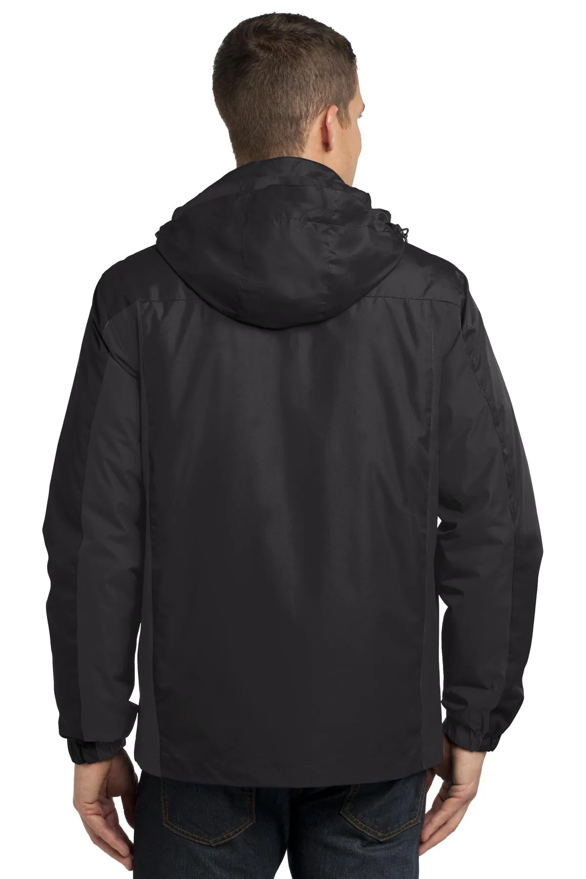 Port Authority Colorblock 3-in-1 Jacket J321 Black/ Black/ Magnet Grey