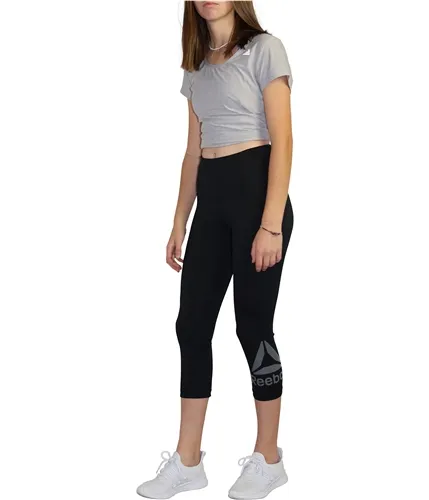 Reebok Womens Wanderlust Capri Compression Athletic Pants