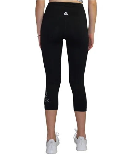 Reebok Womens Wanderlust Capri Compression Athletic Pants