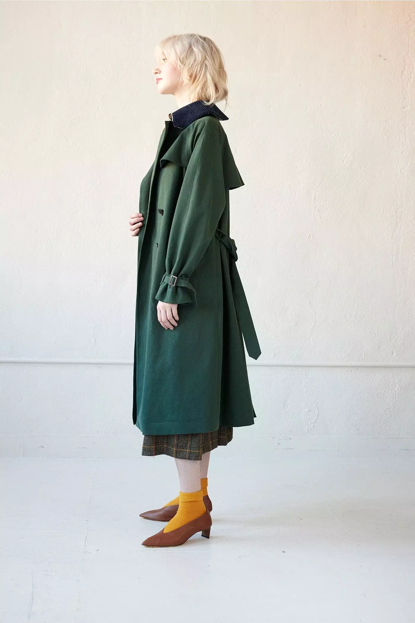 Regine Trench Coat in Cotton Twill