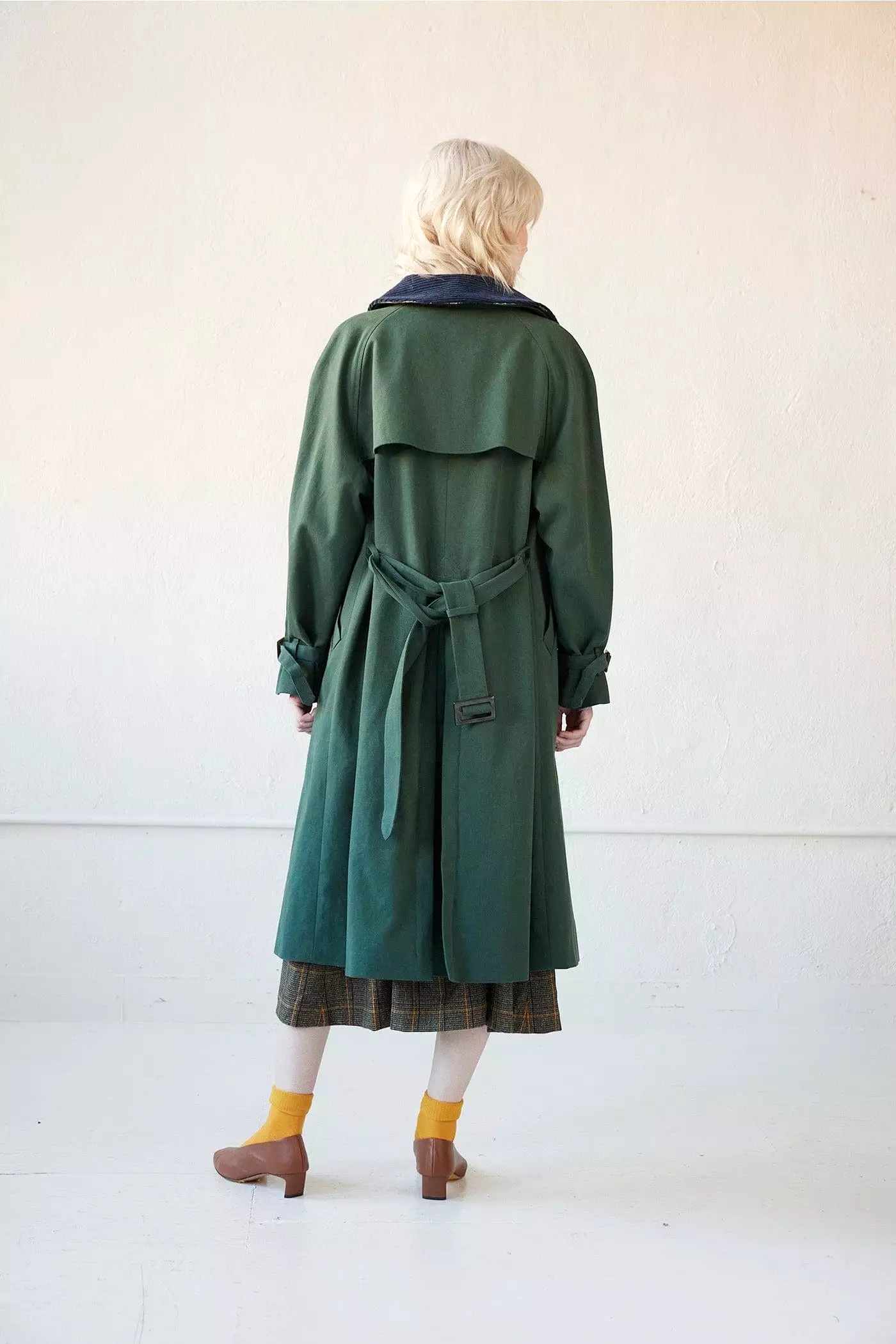 Regine Trench Coat in Cotton Twill