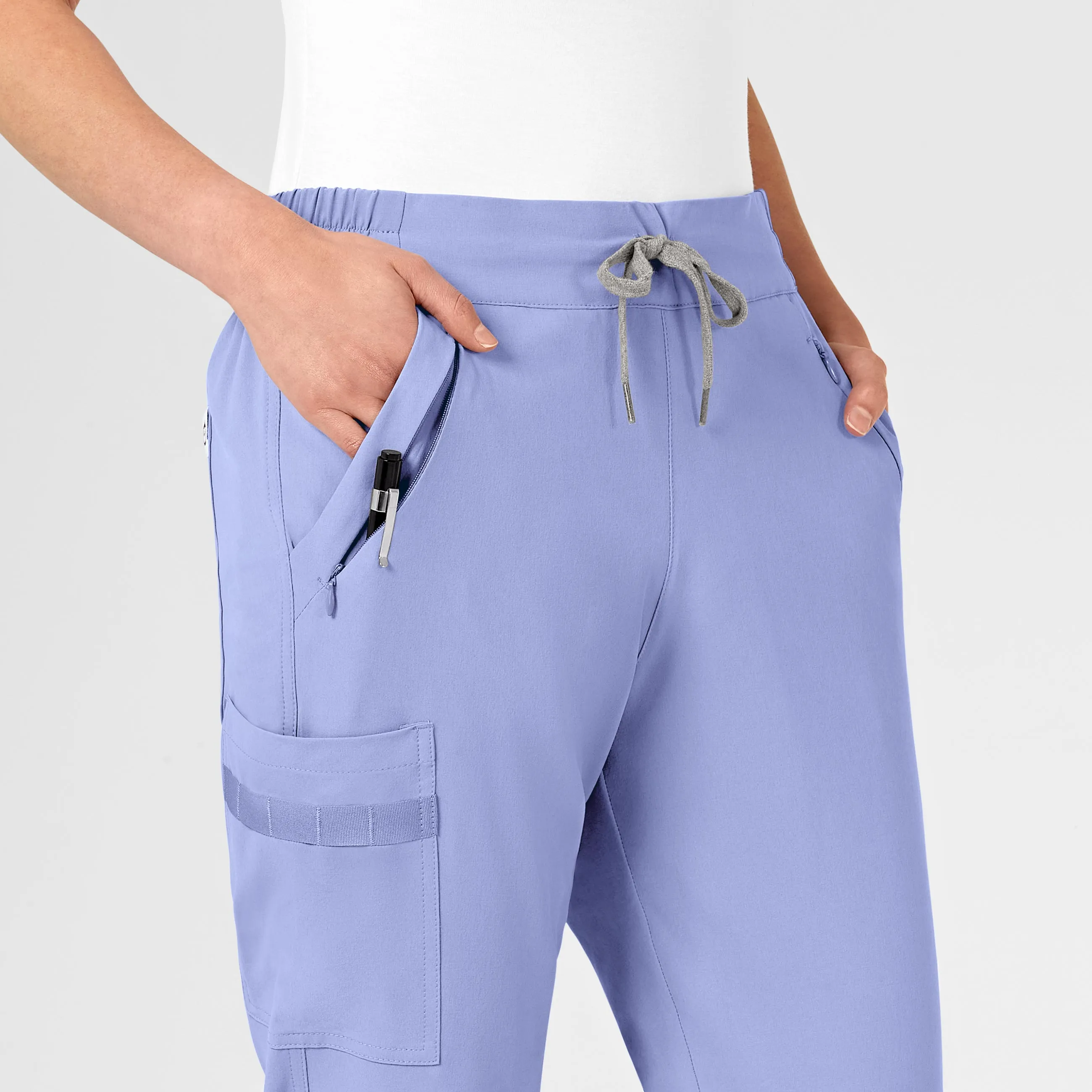 RENEW Women's Jogger Scrub Pant - Ceil Blue