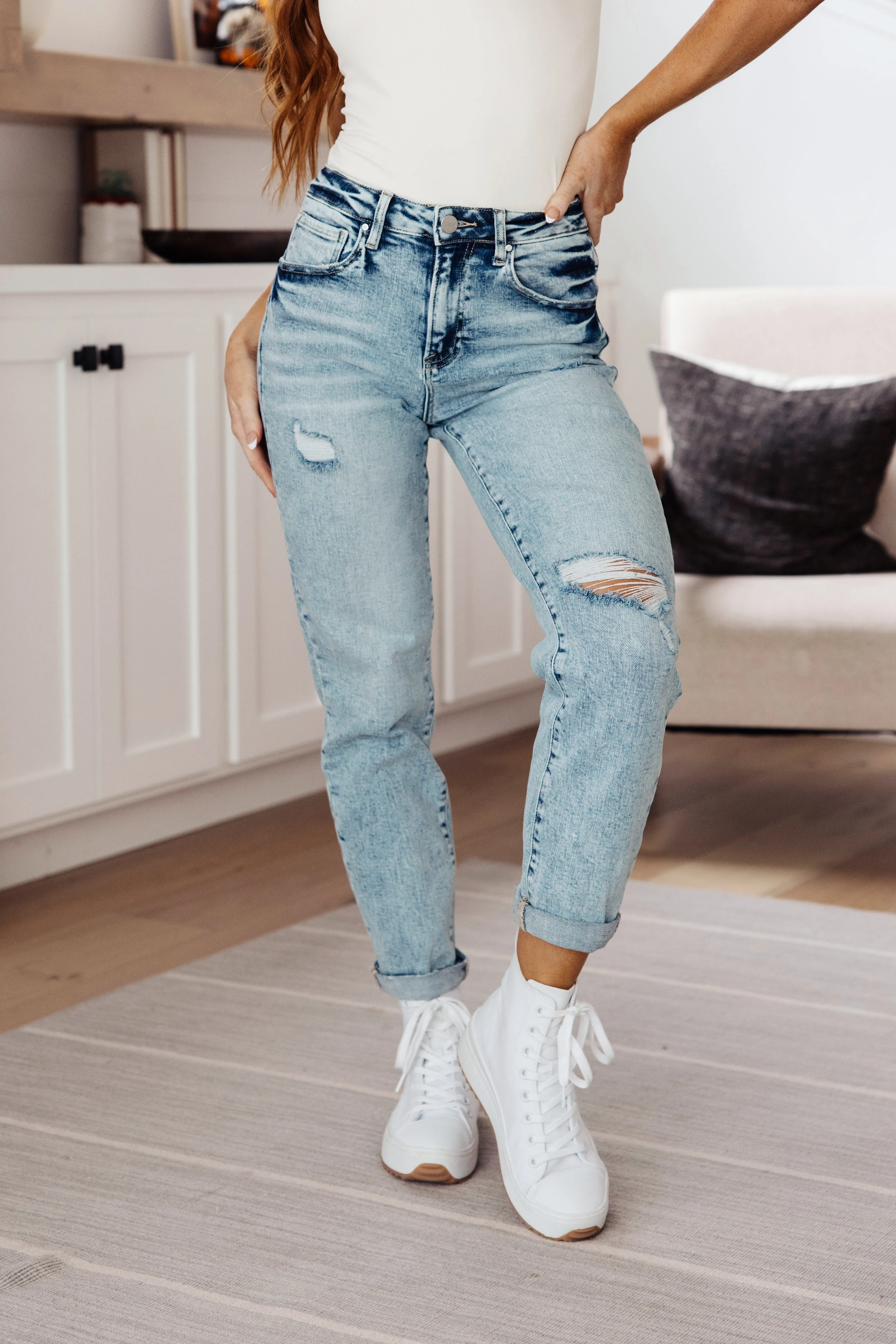 RISEN My Way Boyfriend Jeans