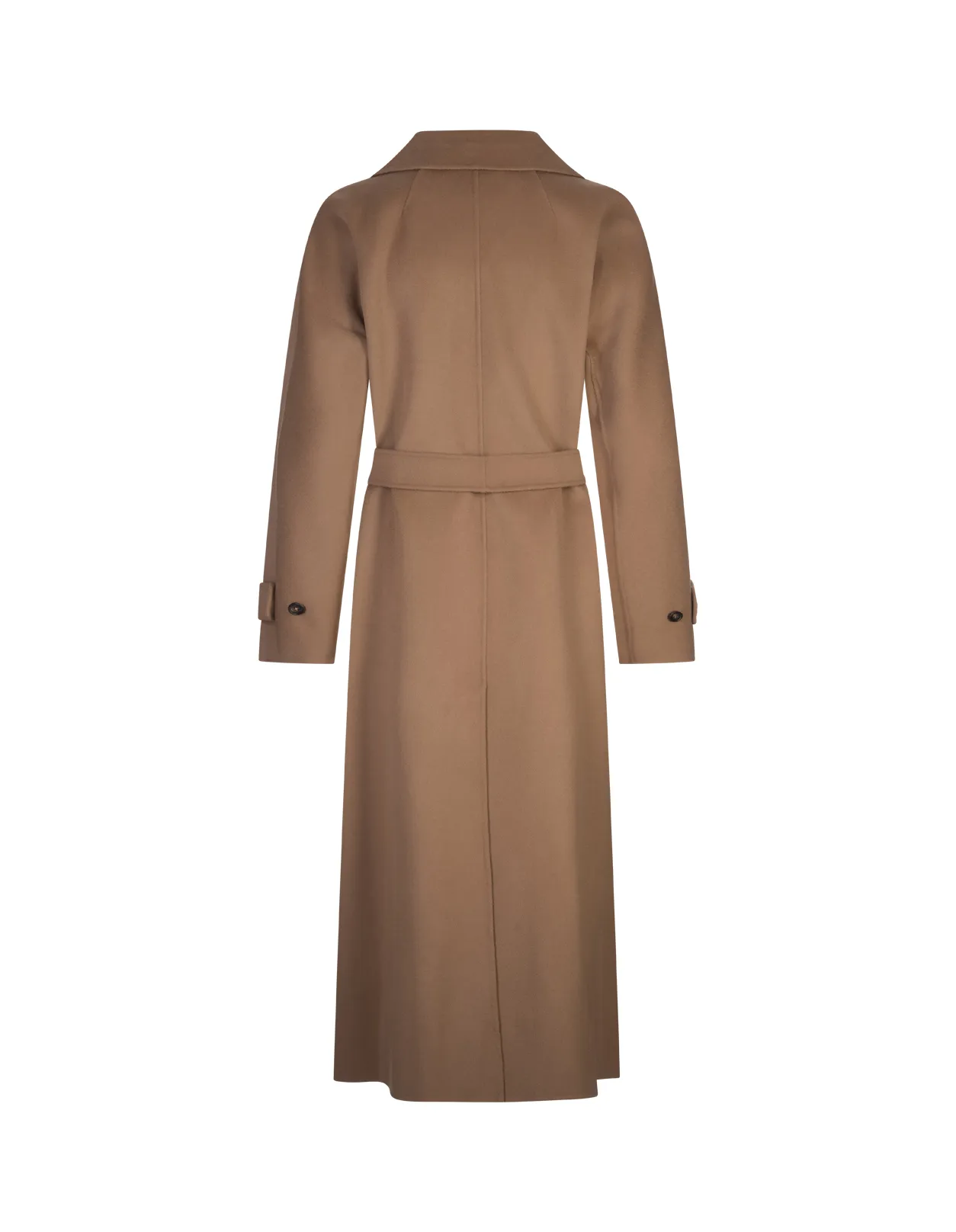 S MAX MARA Camel Ebano Long Coat