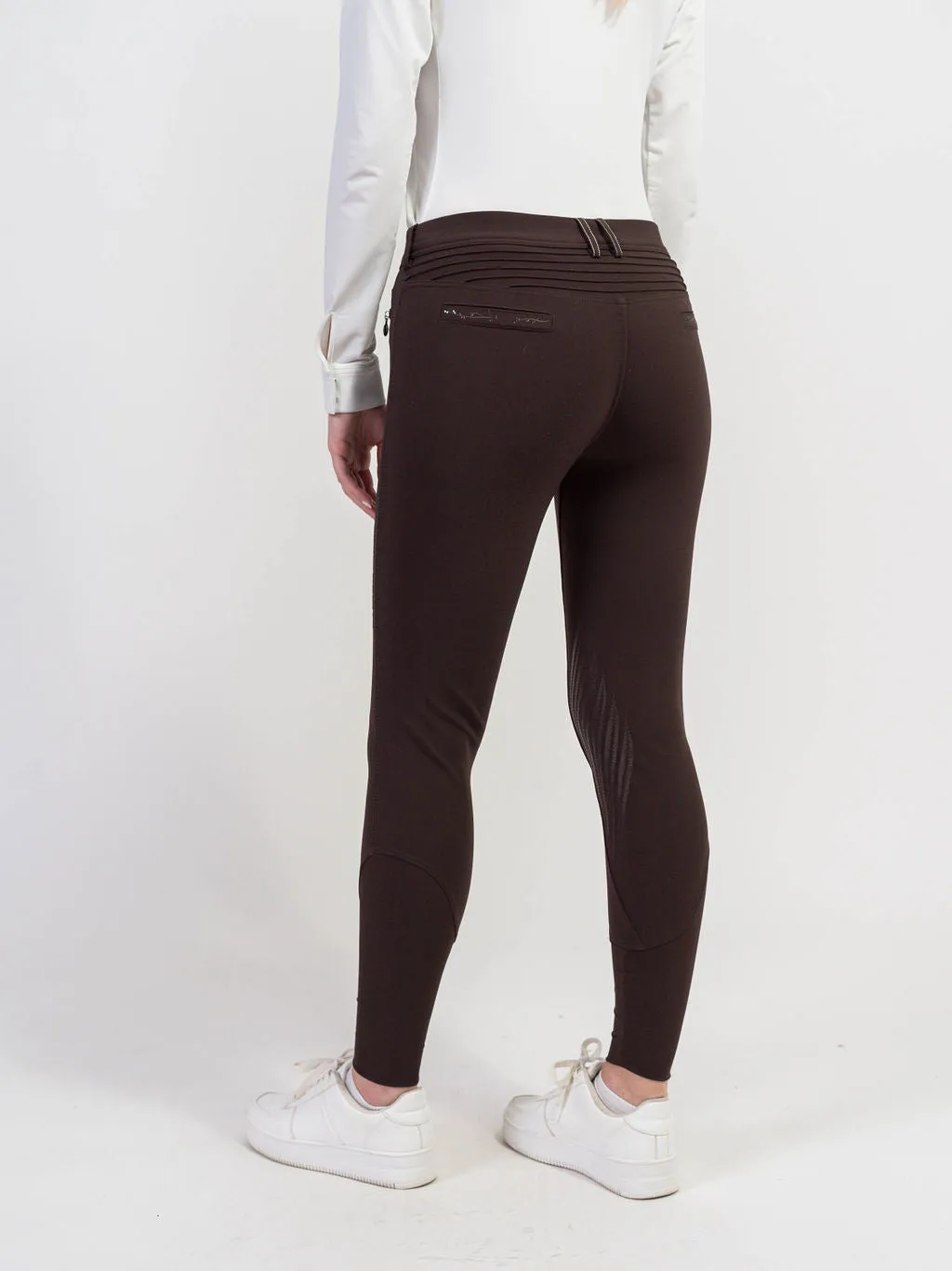 Samshield FW23 Adele Holographic Crystal Leaf Knee Patch Breeches