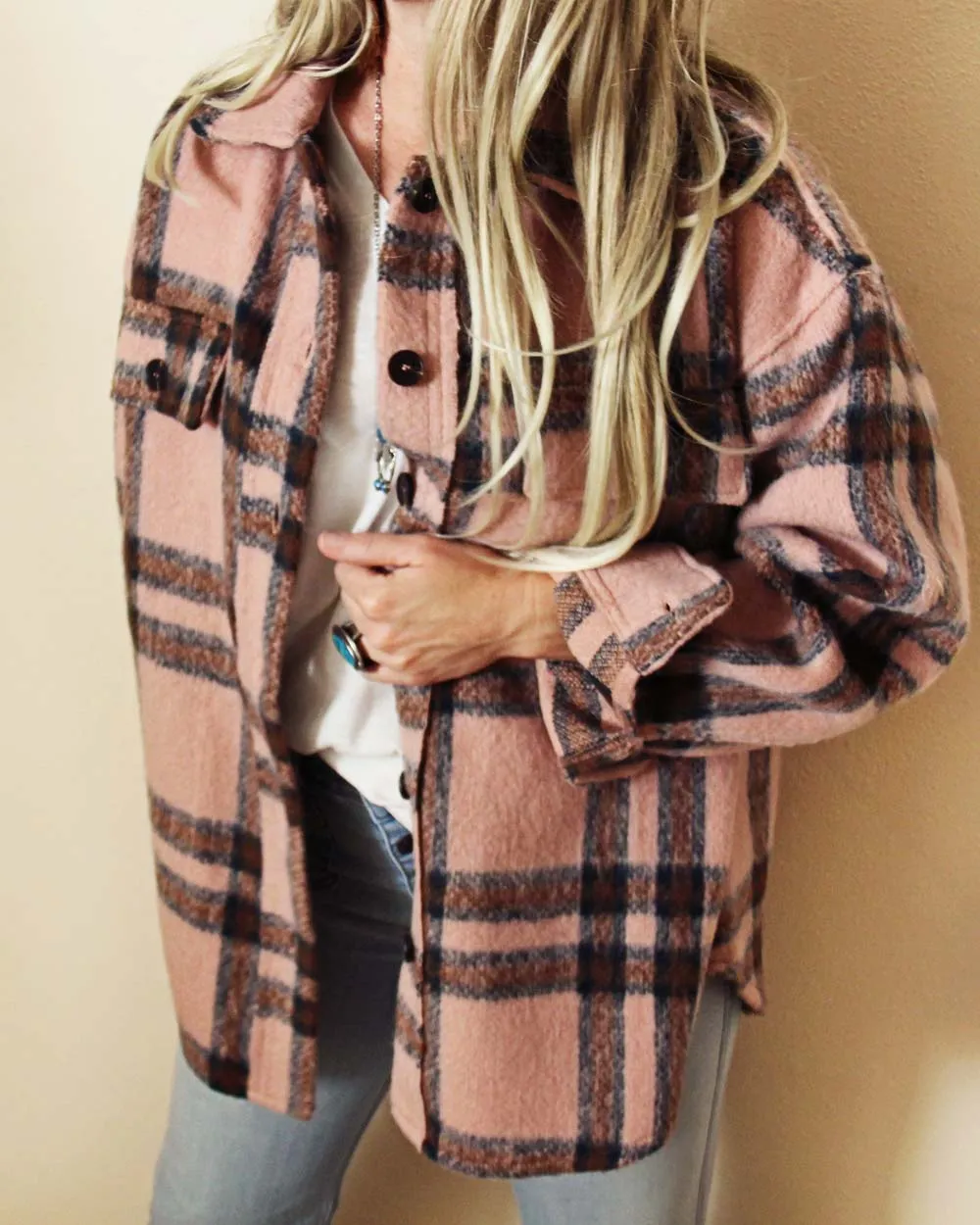 Scottish Rose Plaid Jacket