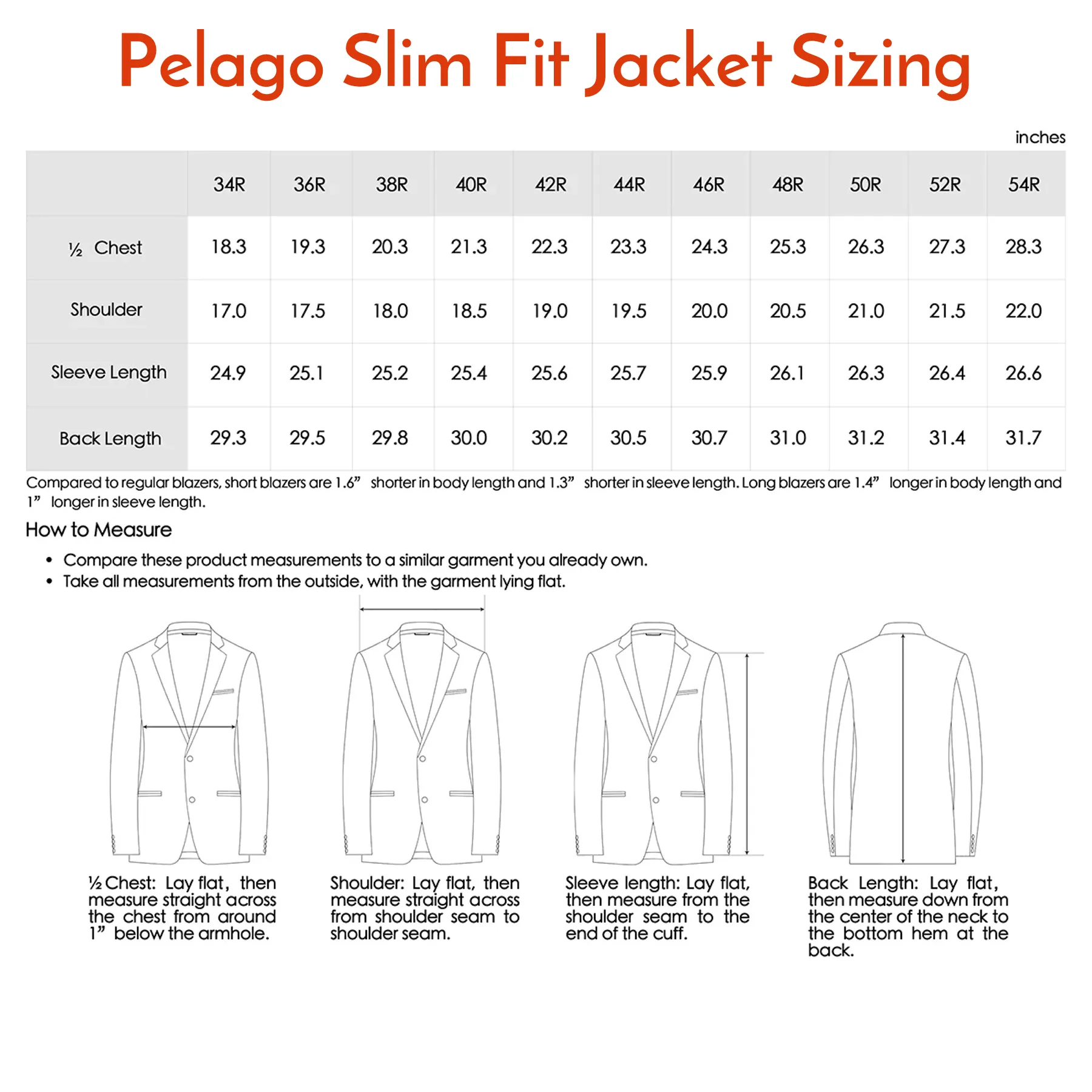 Single Breasted SLIM FIT Half Canvas Stretch Knit Soft Jacket in Light Grey (Short, Regular, and Long Available) by Pelago