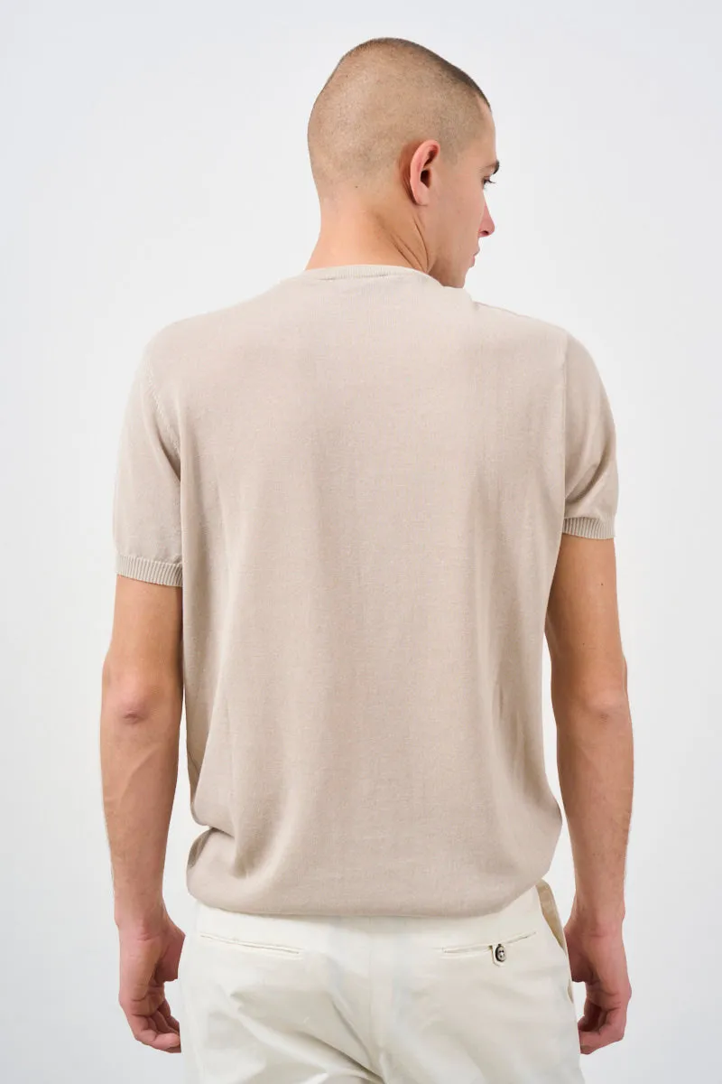 T-shirt uomo in maglia