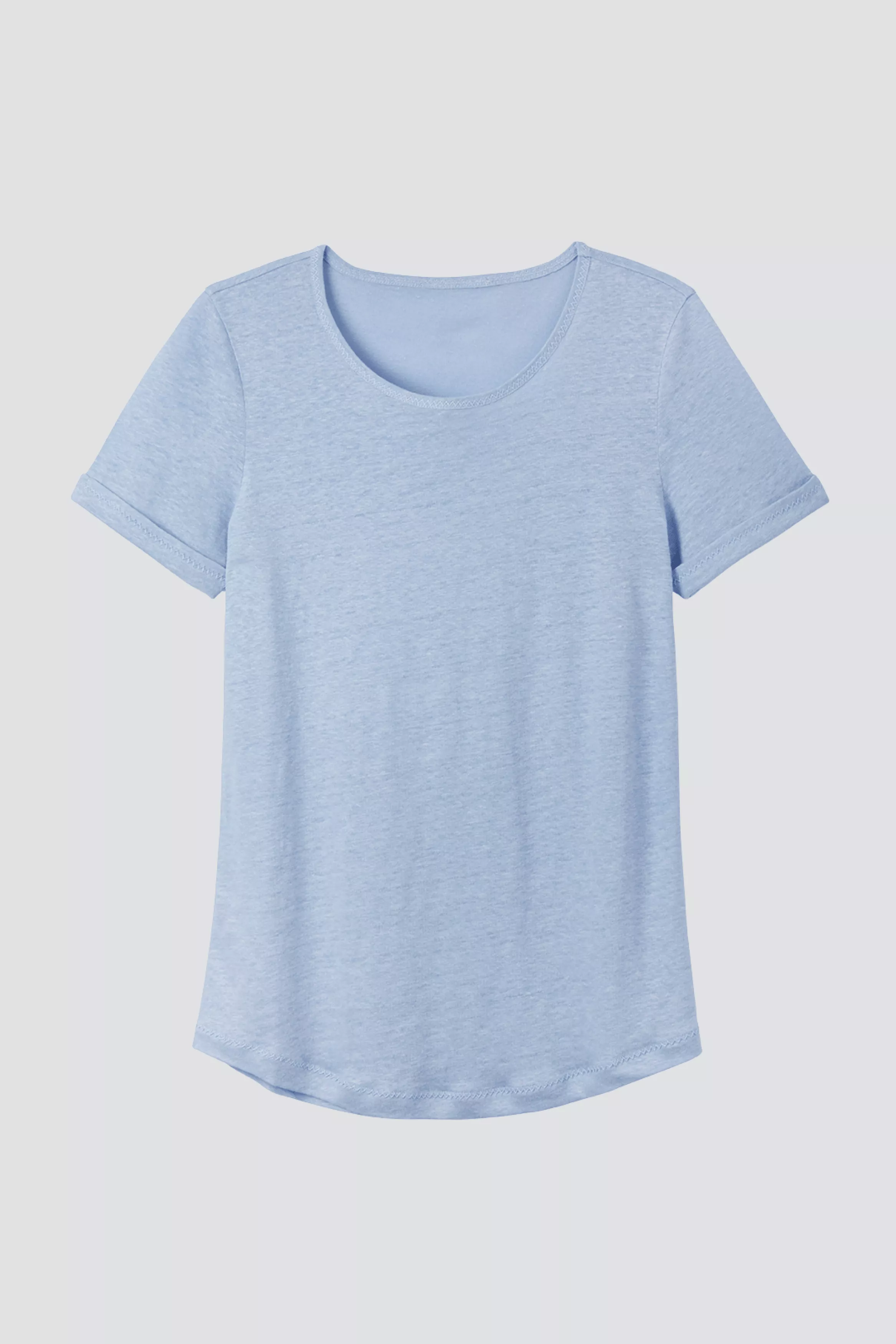 Tailored Linen T-shirt | Multiple Colours