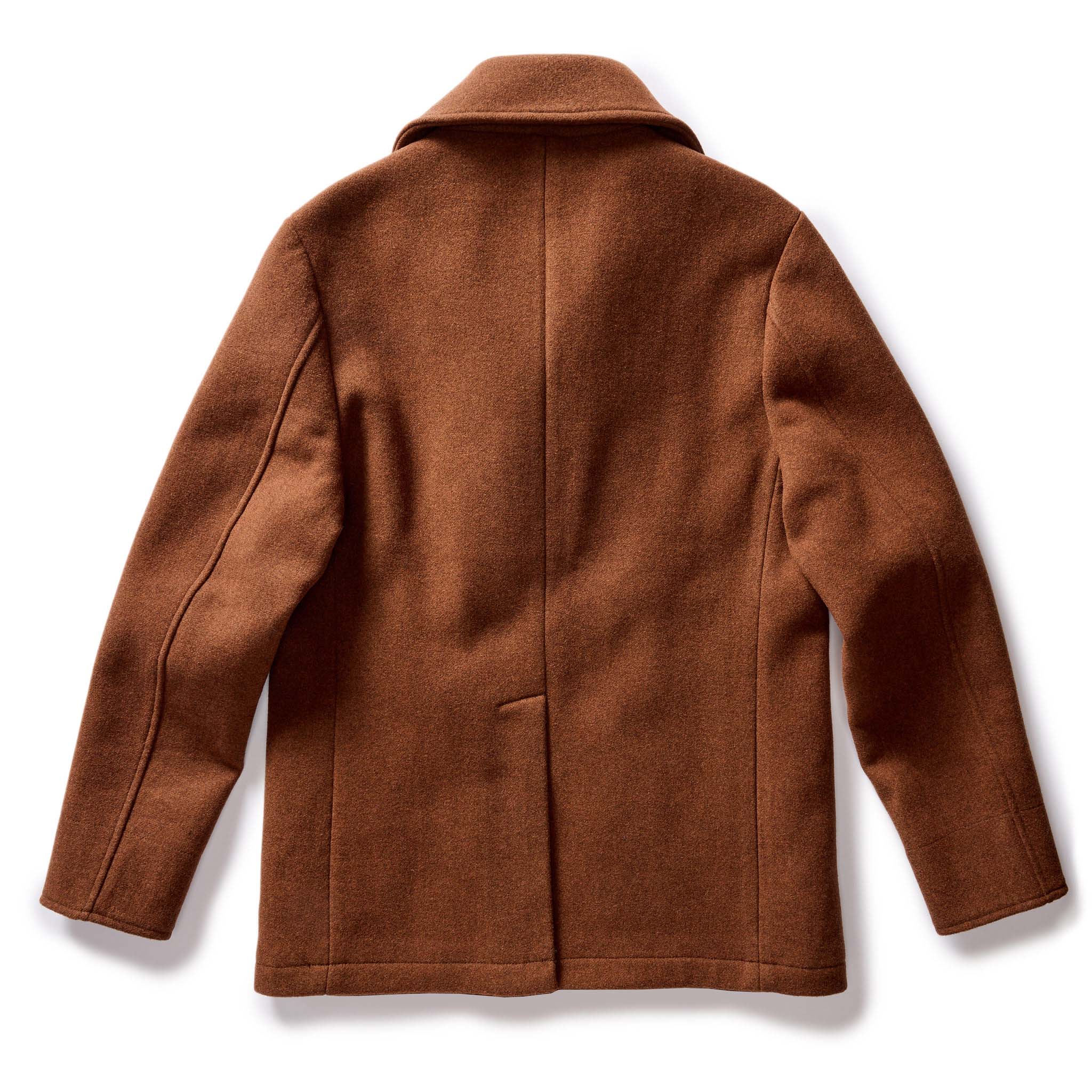 The Mariner Coat in Tarnished Copper Wool