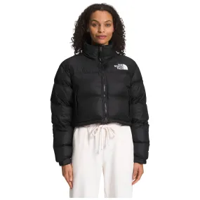 The North Face Women's Nuptse Short Jacket in Black