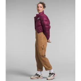 The North Face Women's Nuptse Short Jacket in Boysenberry