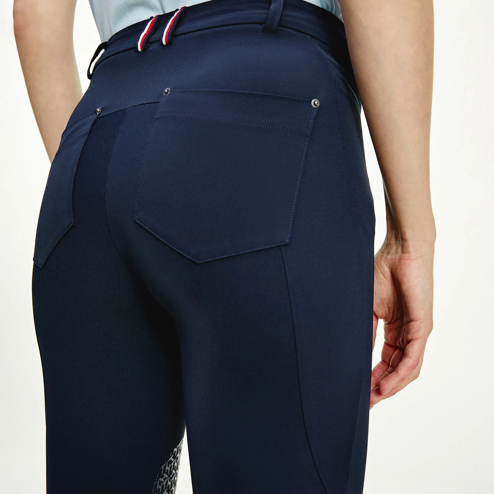 Tommy Hilfiger Equestrian Style Women's Knee Patch Breeches