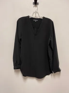 Top Long Sleeve By Adrianna Papell In Black, Size: M