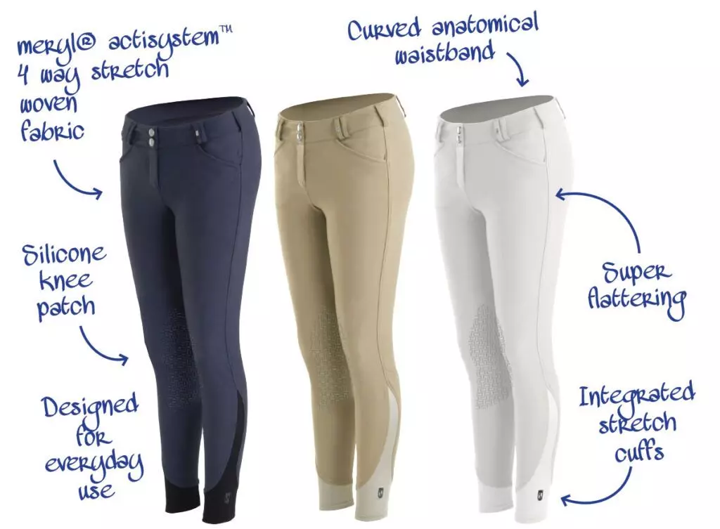 Tredstep Symphony Nero II Knee Patch Breeches