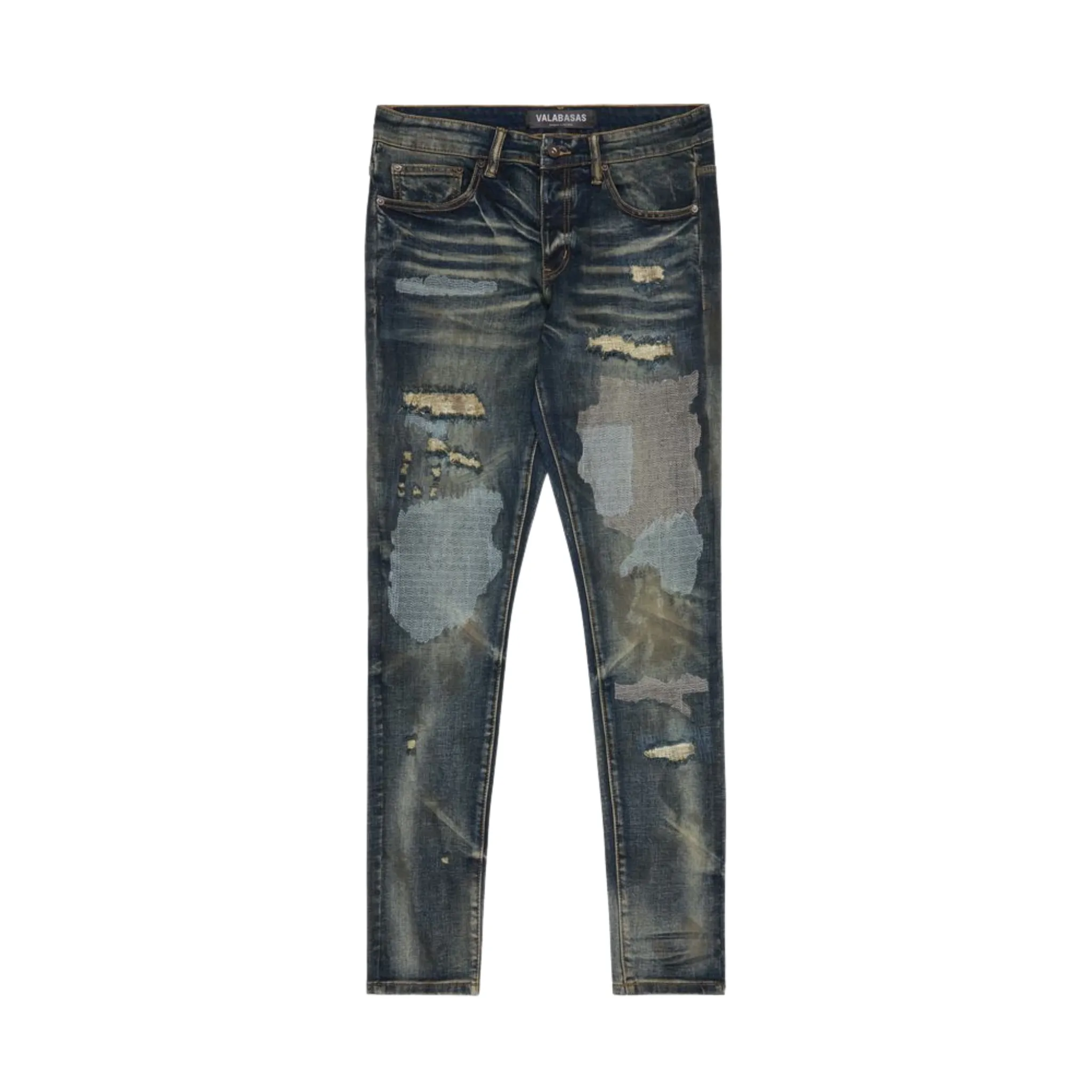 Valabasas Sledge Skinny Jean (Vintage Blue Wash)