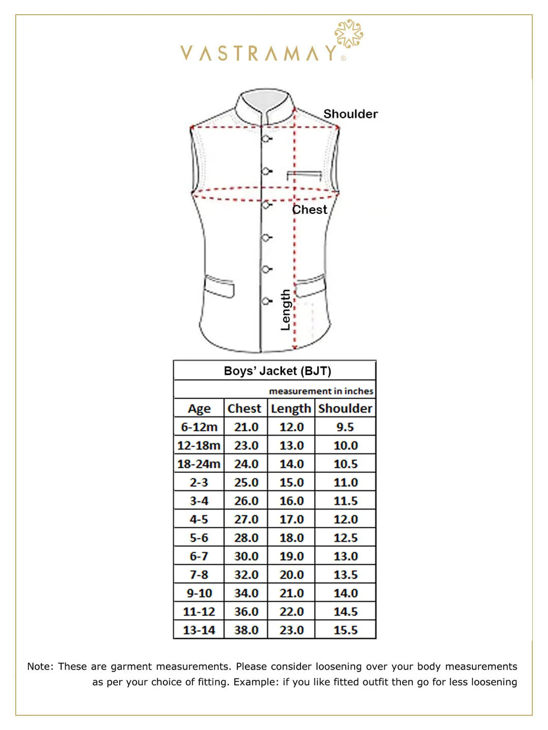 VASTRAMAY Blue Silk Blend Nehru Jacket