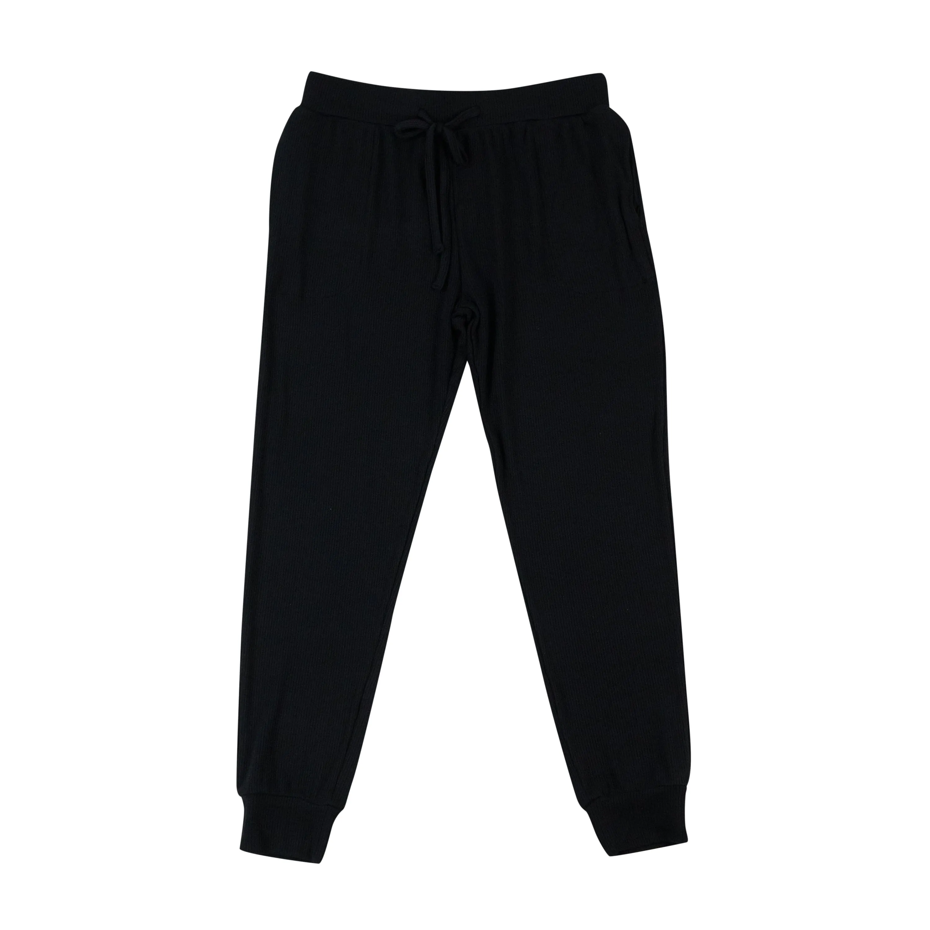 Women's Ribbed Jogger Pant in Midnight